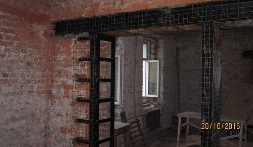 Усиление проемов в несущих стенах — Строительная компания «РЕГИОН»