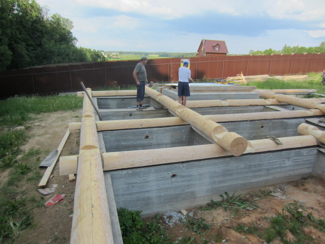 Мелкозаглубленный ленточный фундамент — Москва