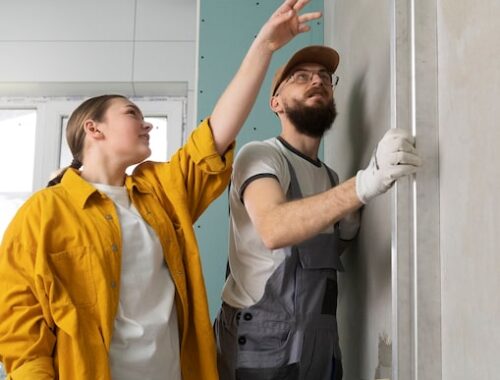 Монтаж межкомнатных дверей в гипсокартонную перегородку